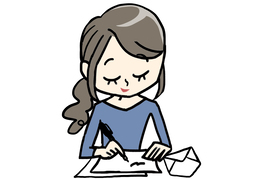 write backのイラスト
